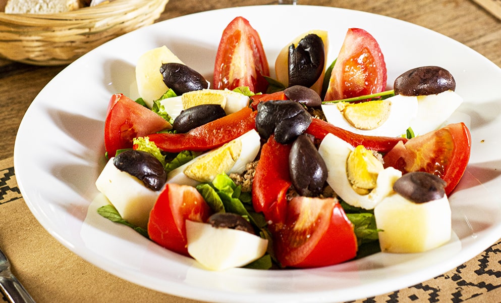 Una deliciosa ensalada