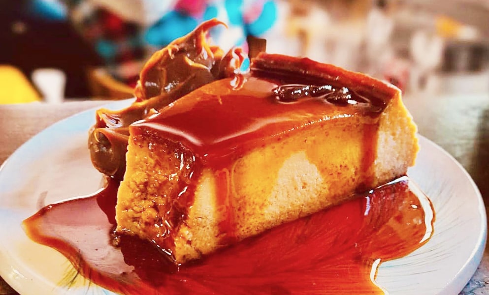 Delicioso Flan con Dulce de Leche