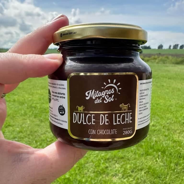 Dulce de leche con chocolate 280g.
