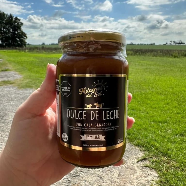 Dulce de leche Familiar 450g.